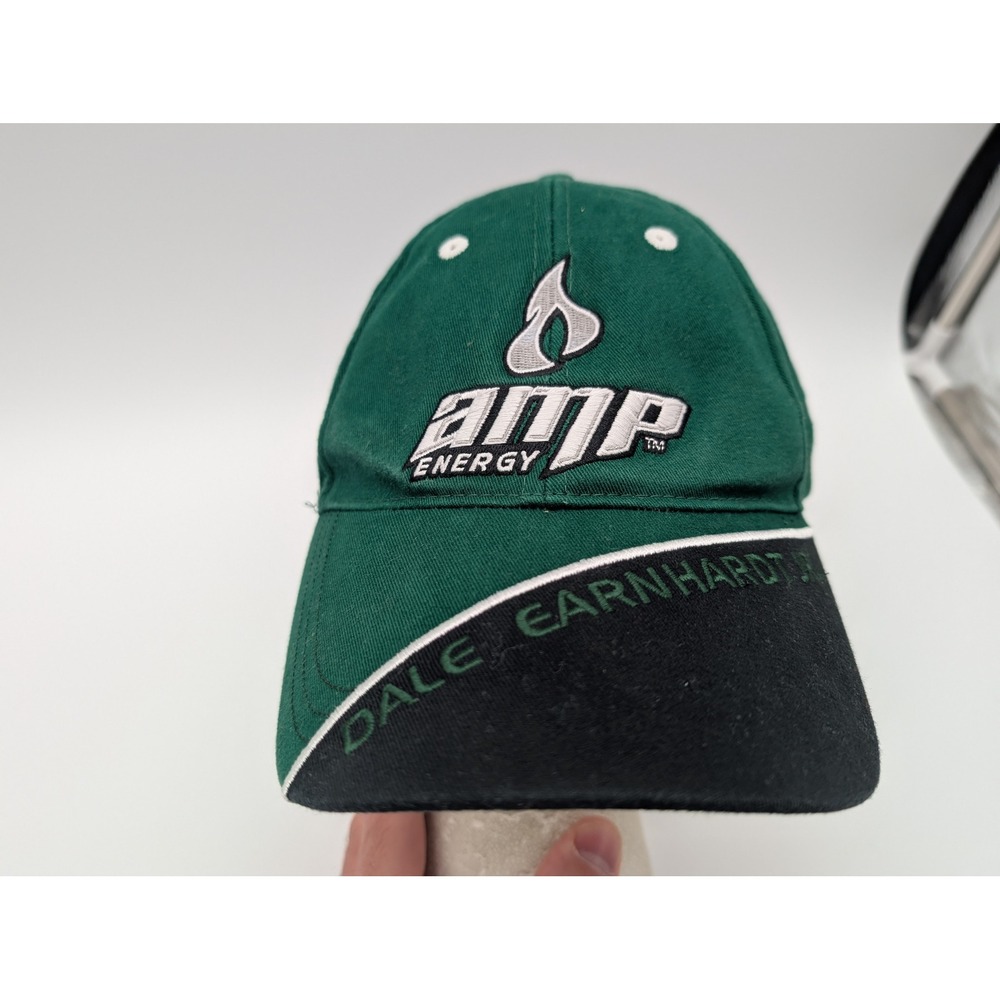 NASCAR Dale Earnhardt Jr 88 Amp Energy Winners Circle Hat Green Adjustable Cap